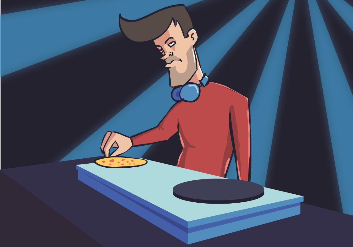 Dominoes pizza advert, by Rob Stothert